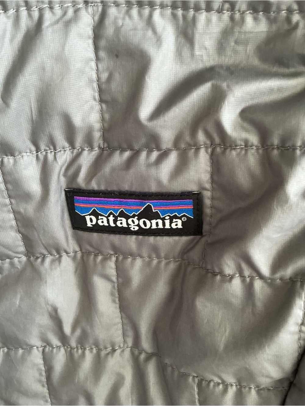 Patagonia Women's Quilted Vest in Light Gray - Picture 2 of 4